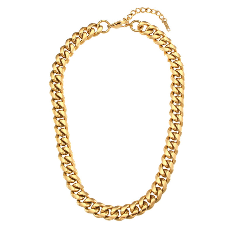 Colar Maxi folheado em ouro 18k